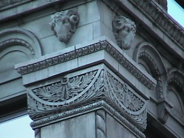 details from building