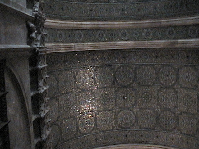 detail from lobby of woolworth building...spectacular