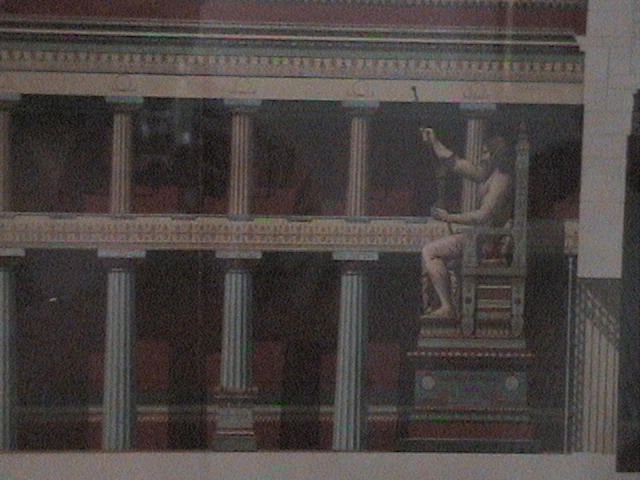 elevation of greek temple at illustrator guy billout's