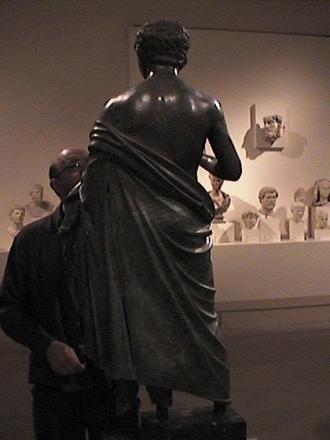 Roman-Standing Youth in toga - Bronze