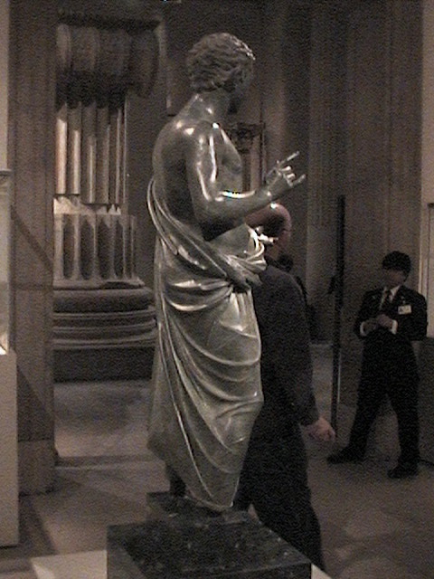 Roman-Standing Youth in toga - Bronze