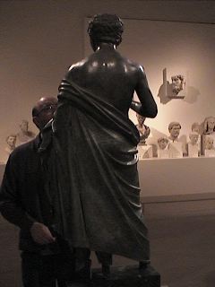 Roman-Standing Youth in toga - Bronze