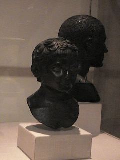 Imperial Roman-Portrait of Young Boy - Bronze