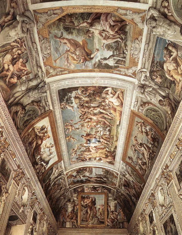 Carracci - Ceiling fresco-1597-1602-Fresco-Palazzo Farnese, Rome