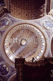michelangelo- Interior of the dome-Basilica di San Pietro, Vatican