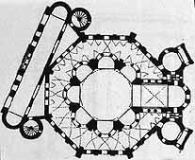S. Vitale, Ravenna. Plan