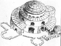 Hagios Georgios, reconstruction.