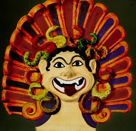 Gorgon Antefix, 6th B.C.