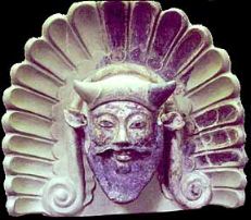 Satyr Antefix, 6th B.C.