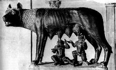 She-Wolf, bronze, 500-480 BCE