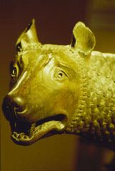 She-Wolf, bronze, 500-480 BCE