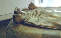 Detail Sarcophagus of the Married Couple from The Bandataccia Necropolis, Cerveteri, 520 B.C.