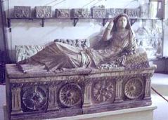 Sarcophagus of Larthia Seianti from Chiuisi, 2nd B.C.