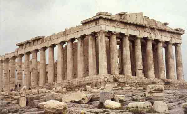 Kalikrates and Iktinos. Parthenon, Acropolis, Athens. 447-438 BCE