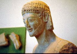  The "Rampin Horseman" , Archaic , Athens, Acropolis Museum