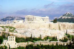 Acropolis seen from the Areopagus
