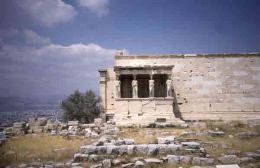 Porch of the Maidens (Caryatid porch), Erechtheion, Acropolis