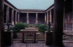 Atrium, House of the Silver Wedding, Pompeii. Early 1st century BCE