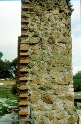 Another brick-concrete-rubble wall