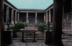 Atrium, House of the Silver Wedding, Pompeii. Early 1st century BCE