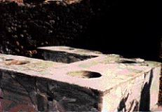 A thermopolium (tavola calda or luncheonette) on Via dell'Abbondanza
