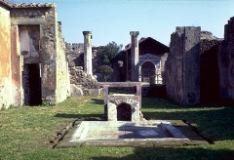 Fauces of the House of the Faun on the Via dell Fortuna.