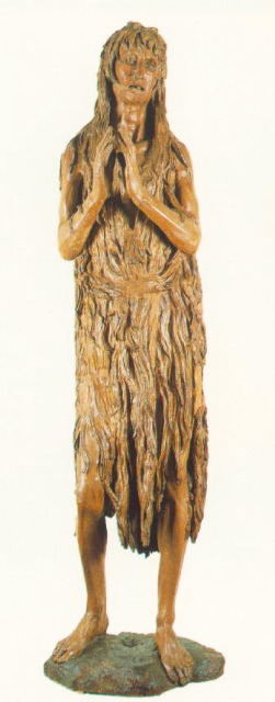 donatello-St Mary Magdalen-c. 1457-Wood, height- 188 cm-Museo dell'Opera del Duomo, Florence