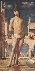 St Sebastian; Antonello da Messina (1430-1479) c.1476)
