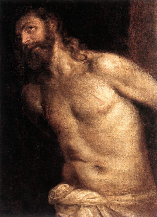 Titian- The Scourging of Christ-c. 1560-Oi, on canvas-Galleria Borghese, Rom