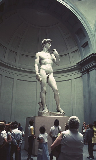 Michelangelo. David. Marble, 1501-4