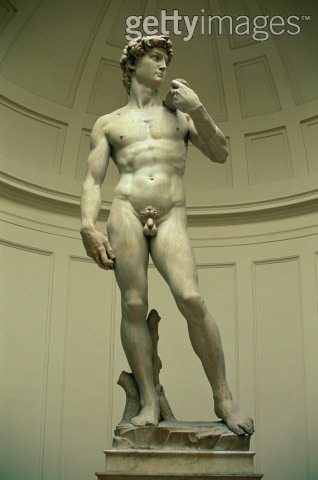 Michelangelo. David. Marble, 1501-4