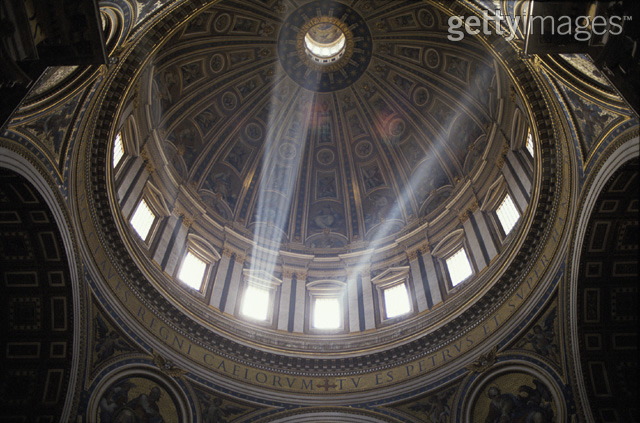 michelangelo- Interior of the dome-Basilica di San Pietro, Vatican