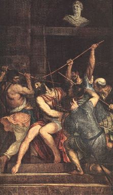 Titian- Christ Crowned with Thorns-c. 1542-Oil on canvas, 303 x 180 cm-Musee du Louvre, Paris