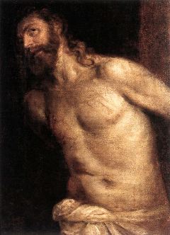 Titian- The Scourging of Christ-c. 1560-Oi, on canvas-Galleria Borghese, Rom