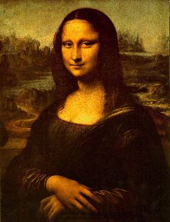 da vinci- Mona Lisa (La Gioconda)-c. 1503-5-Oil on panel, 77 x 53 cm-Musee du Louvre, Paris
