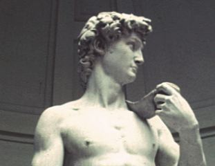 Michelangelo. David. Marble, 1501-4