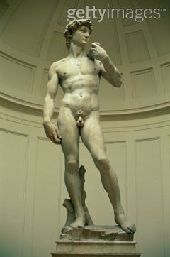 Michelangelo. David. Marble, 1501-4