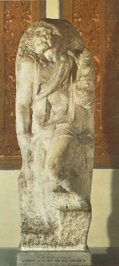 michelangelo- St Matthew-1503-Marble, height- 271 cm-Galleria dell'Accademia, Florence