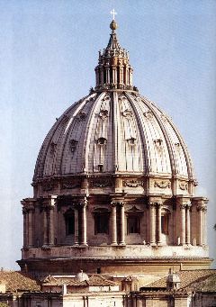 michelangelo- Dome of St Peter's-1564 Basilica di San Pietro, Vatican