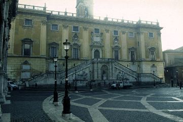 Michelangelo Buonarroti, d1564 -Builder- DuPerac- Campidoglio  Rome, Italy 1540-1644
