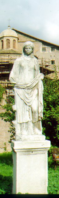 Vestal virgin, 1st AD