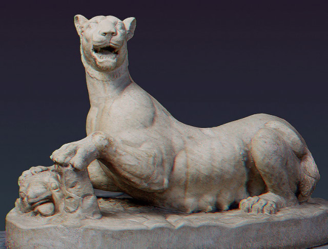 Lioness, marble, 2nd AD