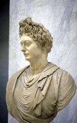 Portrait head of a woman. 1st AD