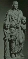 Roman Patrician with Busts of his Ancestors, 30 BC