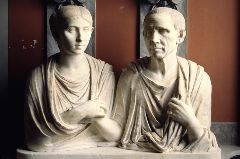Funerary statue.