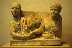 Funerary statue, 100-120 AD