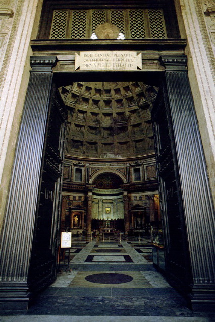 Pantheon, Rome. 125-28 AD