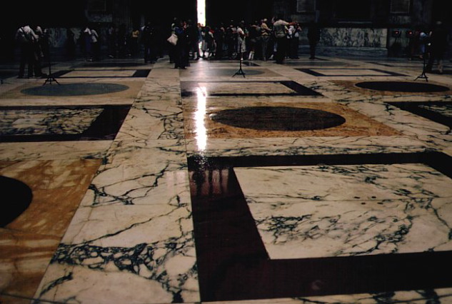 Floor Detail; Pantheon, Rome. 125-28 CE