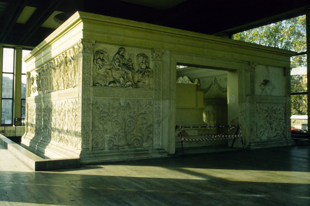Ara Pacis. Marble, 13-9 BC