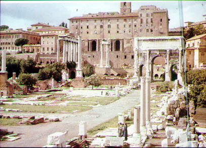 The Tabularium, beneath the Palazzo Senatori